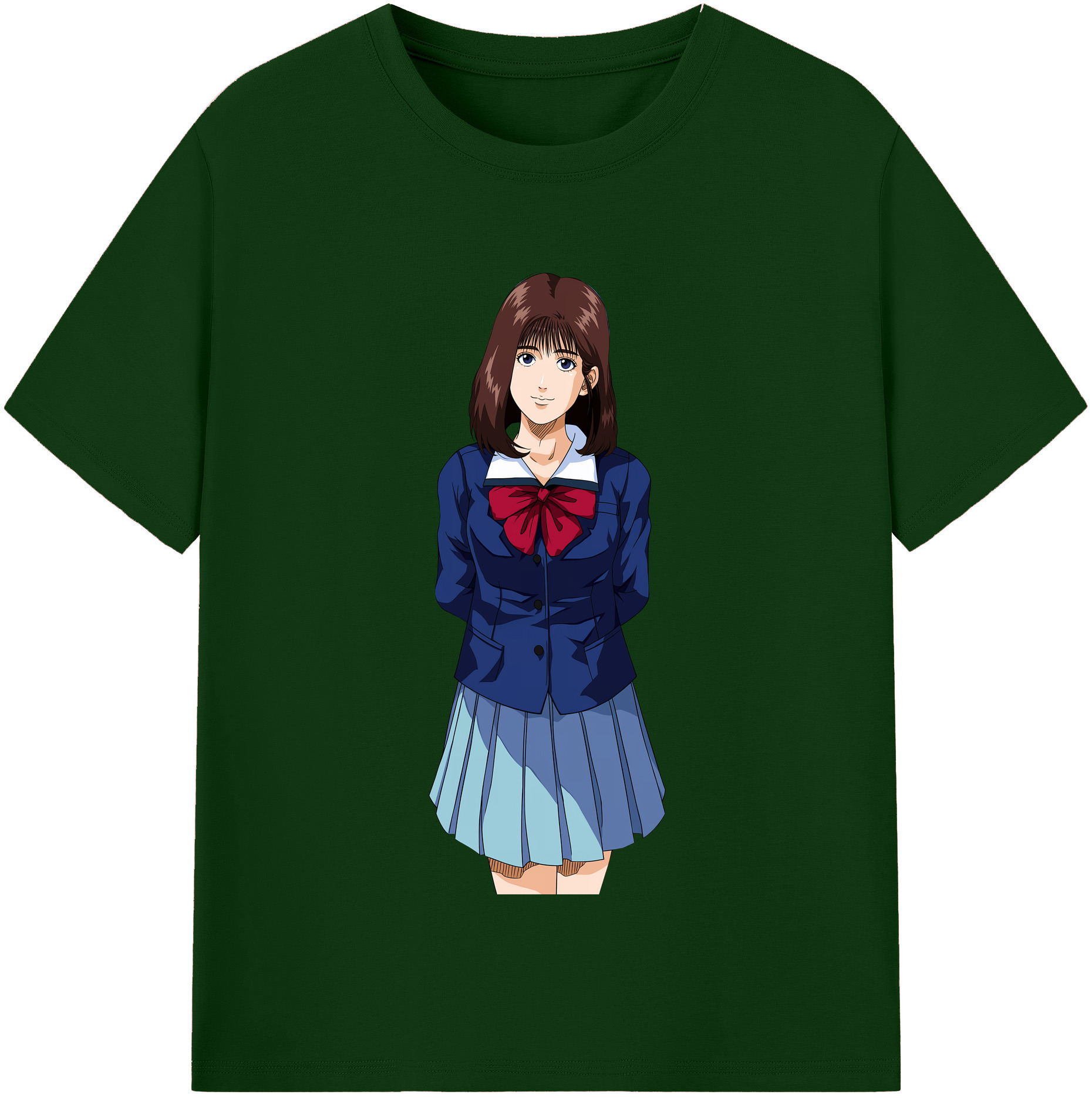 SLAM DUNK／スラムダンク 綿100％半袖Tシャツ（フロントプリント）